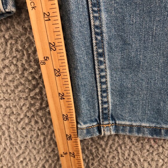 Everlane Jeans Womens 26 Blue Light Wash Denim Ankle Skinny Leg Stretch Everyday - Picture 9 of 11